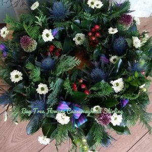 Traditional Style Wreath Summer Colours