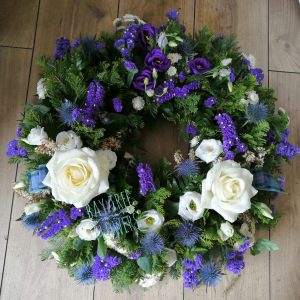 Deluxe Flower of Scotland Wreath