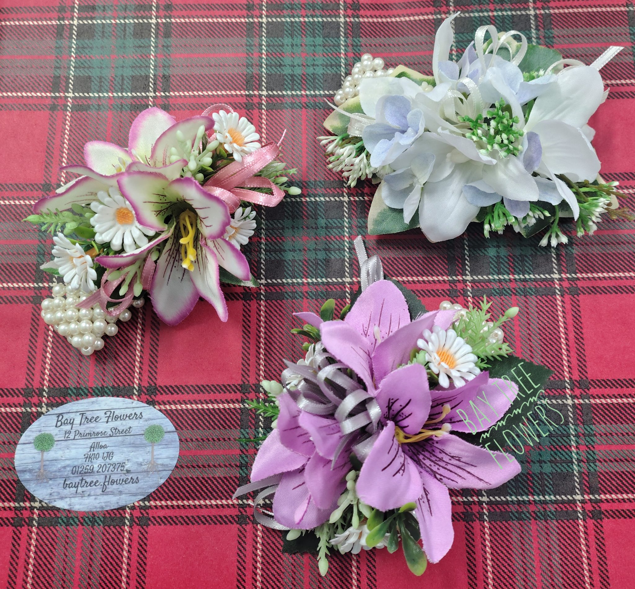 Wrist Corsage Artificial - Image 3