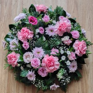 Wreath in Pink