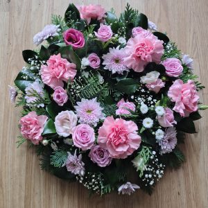 Wreath in Pink